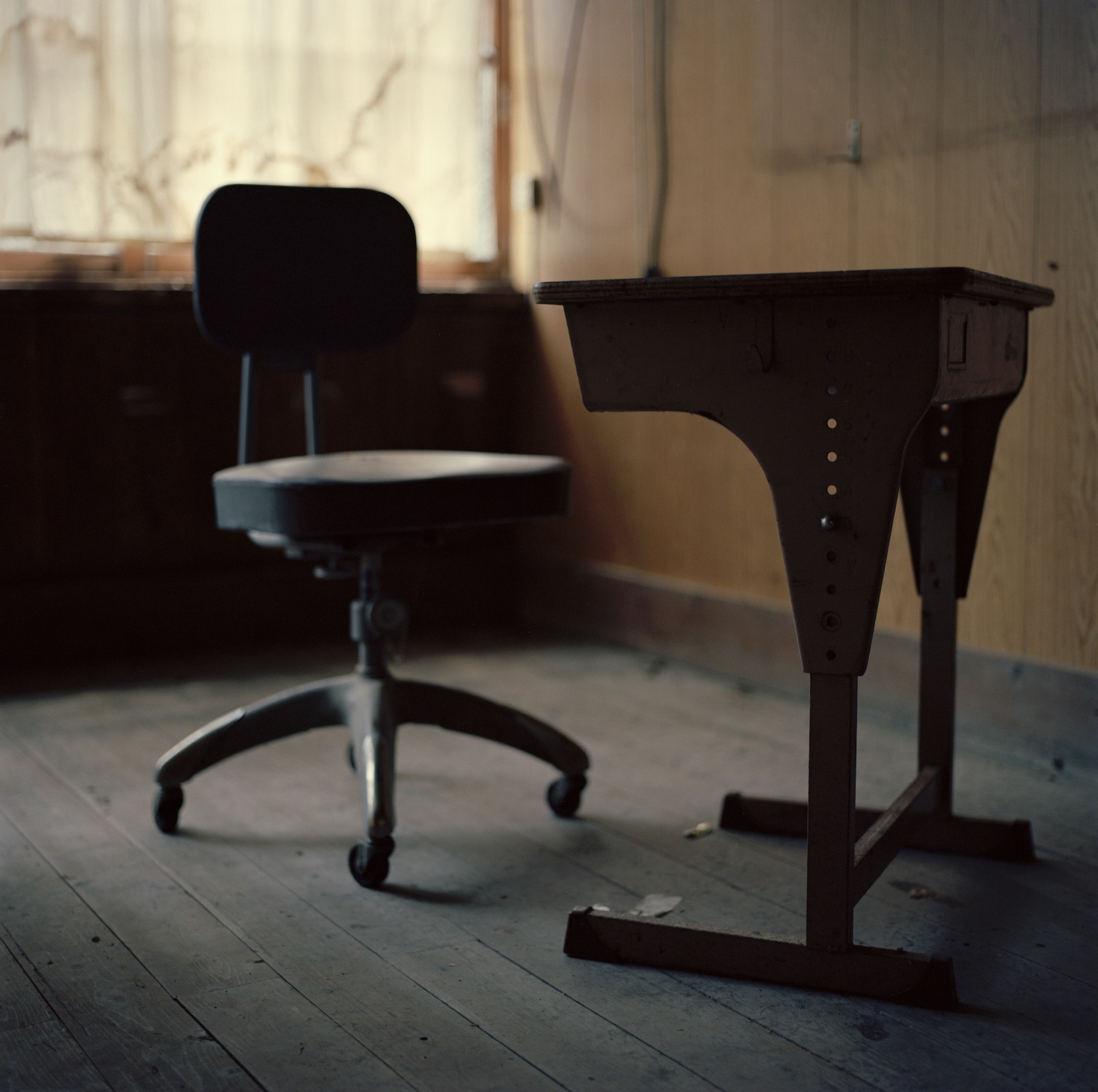 Abandoned Classroom, Japan, 2014 Abandoned Classroom, Japan, 2014 by ANNE KATHRIN GREINER