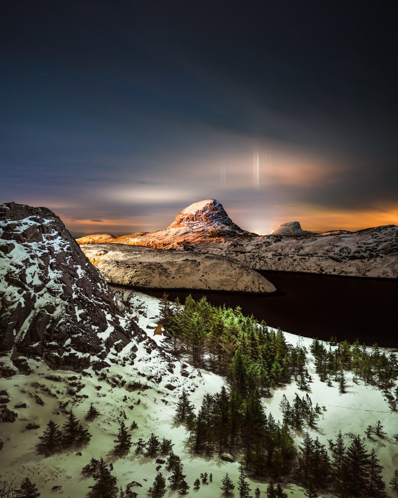 Træna at Night Træna at Night by Arvīds Barānovs