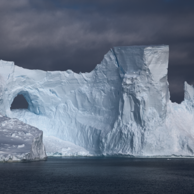A weathered iceberg in the Weddell Sea