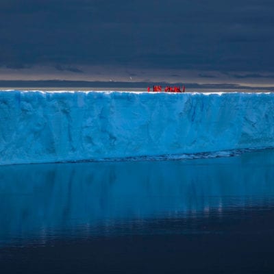 Frank Rodel Antarctica An Evening on the Shelf Ice