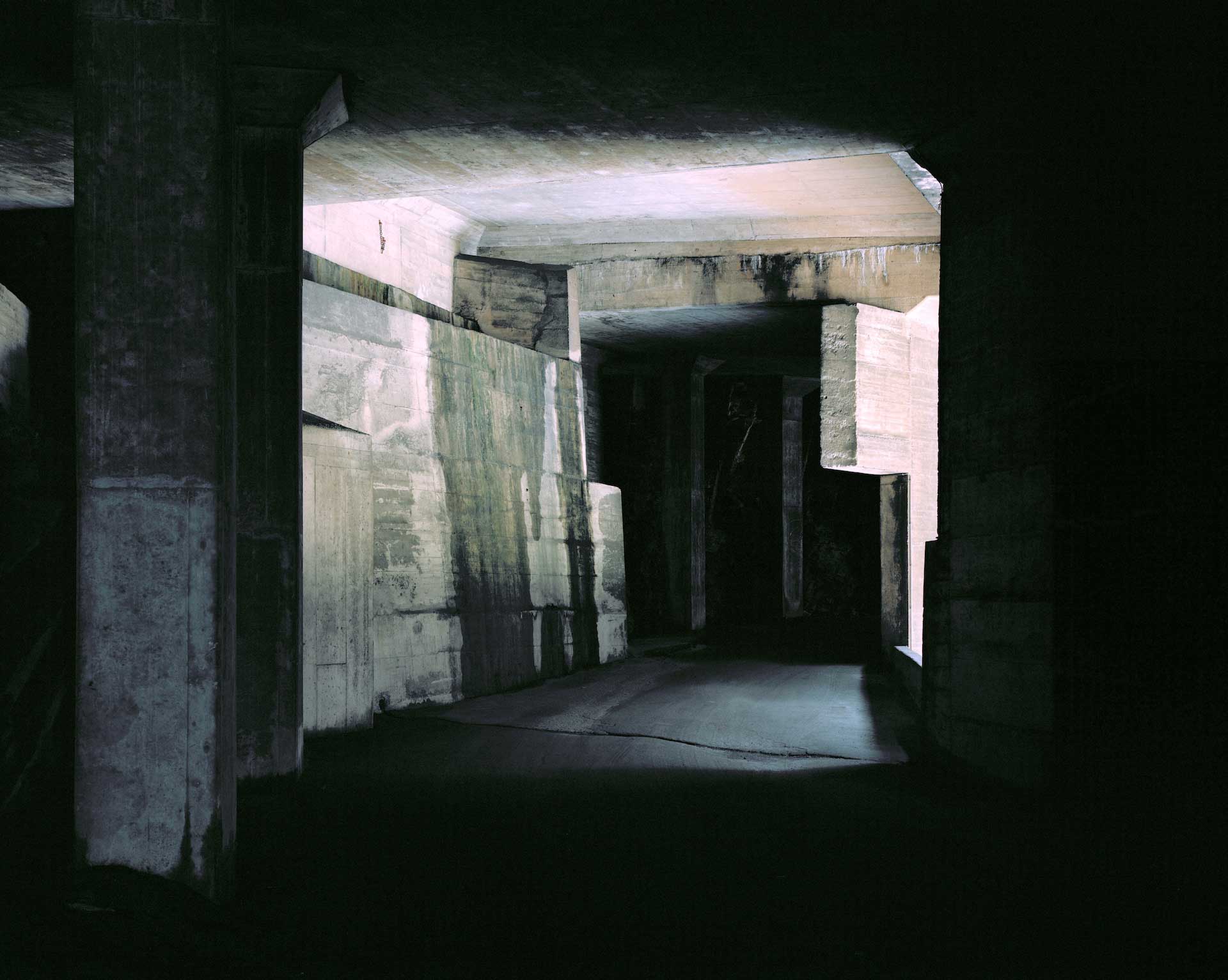 SWITZERLAND-2001-2012-by-JOEL-TETTAMANTI TUNNELS (FROM THE SERIES COLS ALPINS / SWITZERLAND 2001-2012) by JOEL TETTAMANTI